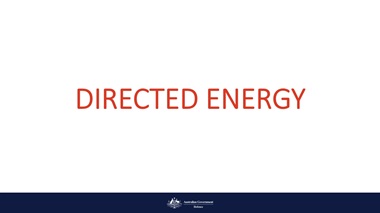 Directed Energy