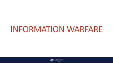 Information Warfare