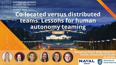 Co-located versus distributed teams: Lessons for human autonomy teaming